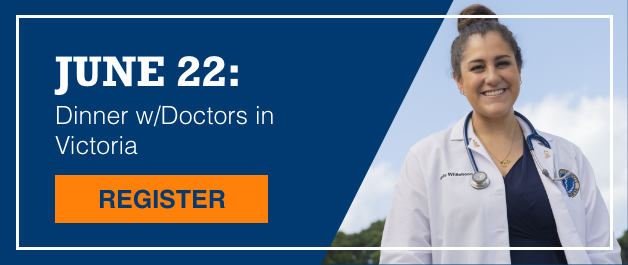 Dinner with a Doctor in Victoria
June 22, 2023 |
7:00 PM - 9:00 PM PDT